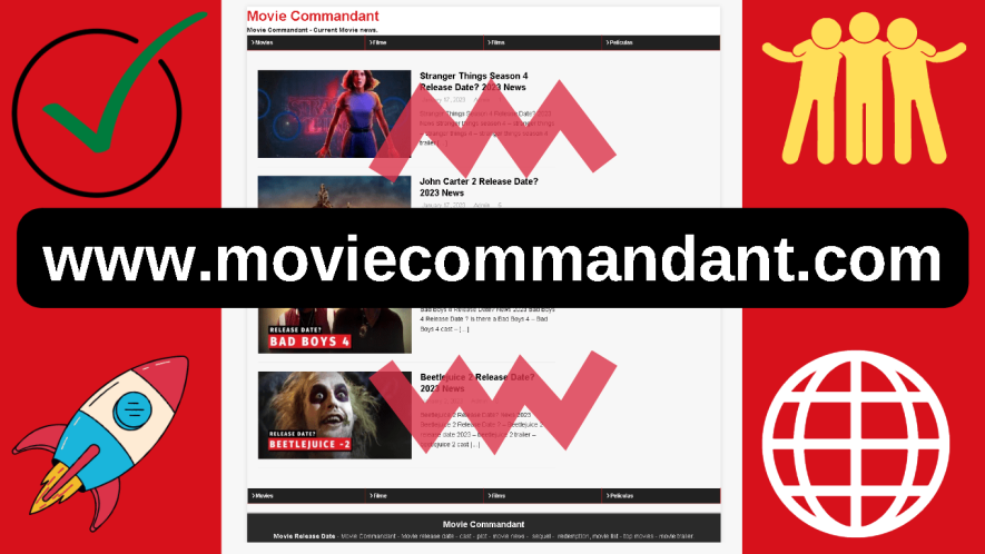 Movie Release Dates News - moviecommandant-com